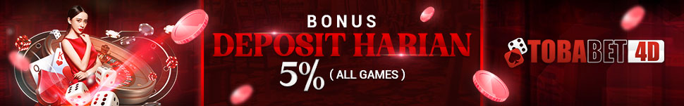 SITUS BONUS DEPOSIT HARIAN 5%